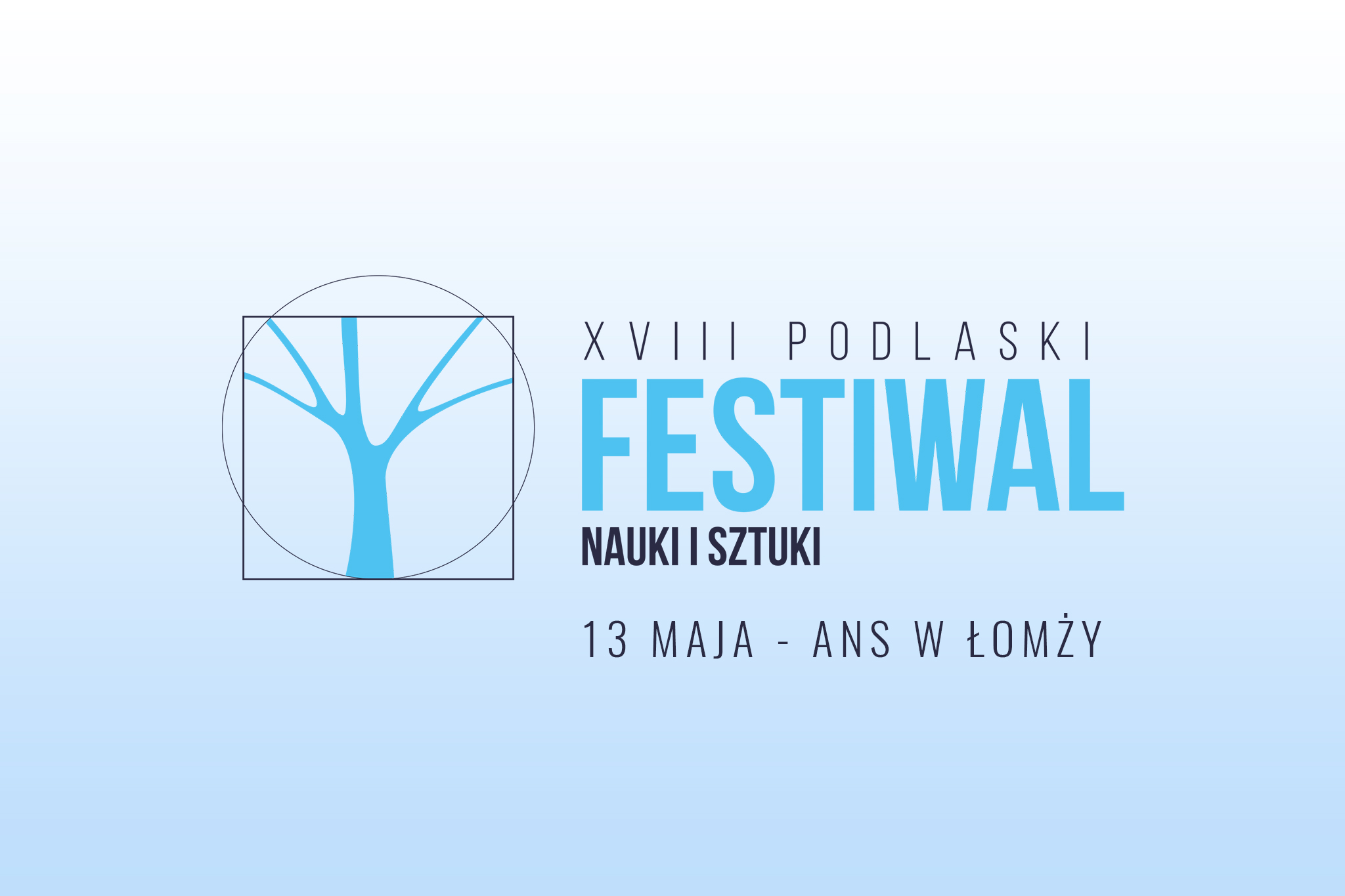 Festiwal Nauki w Łomży - Logo