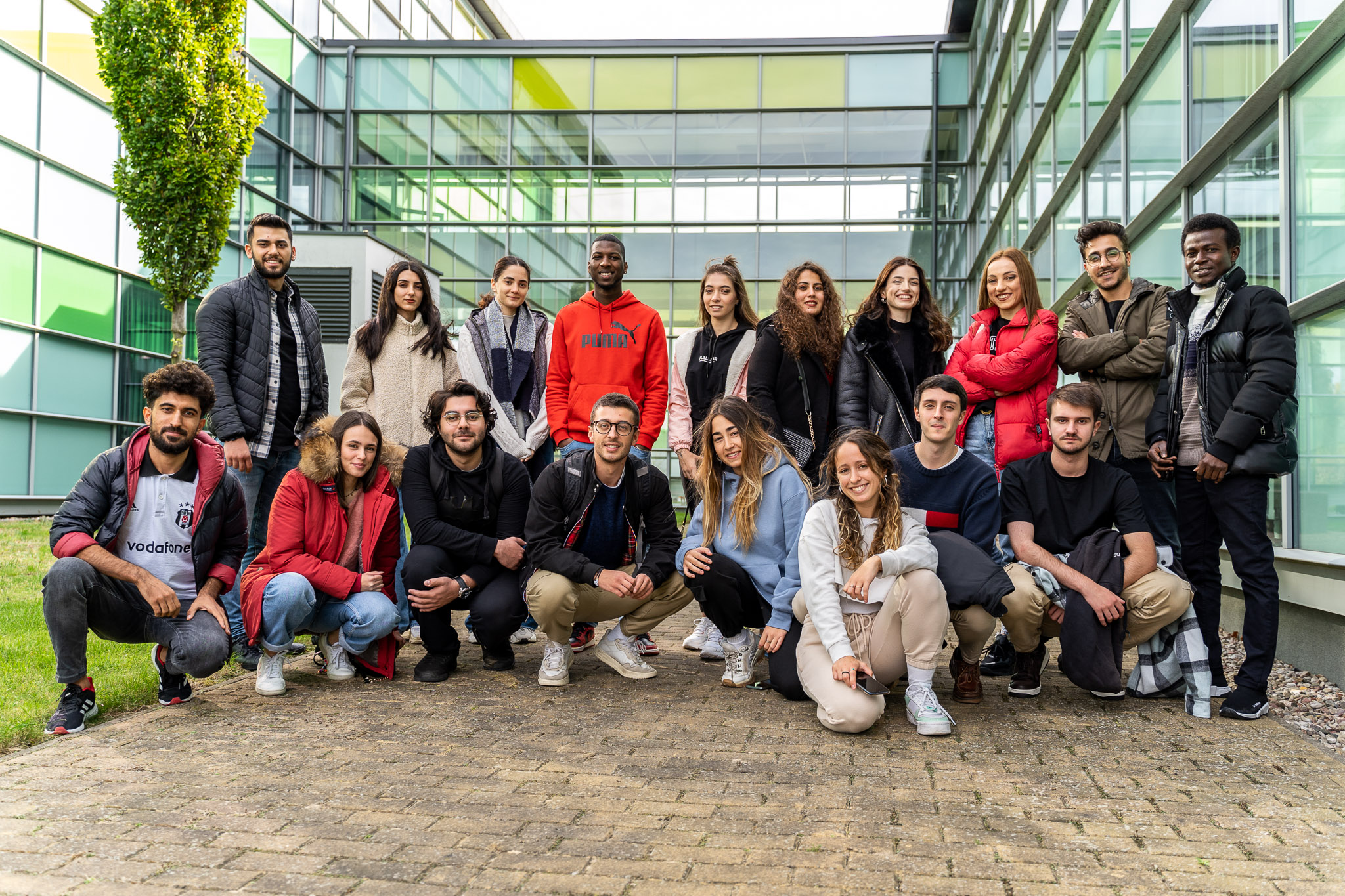 Grupa studentów Erasmus
